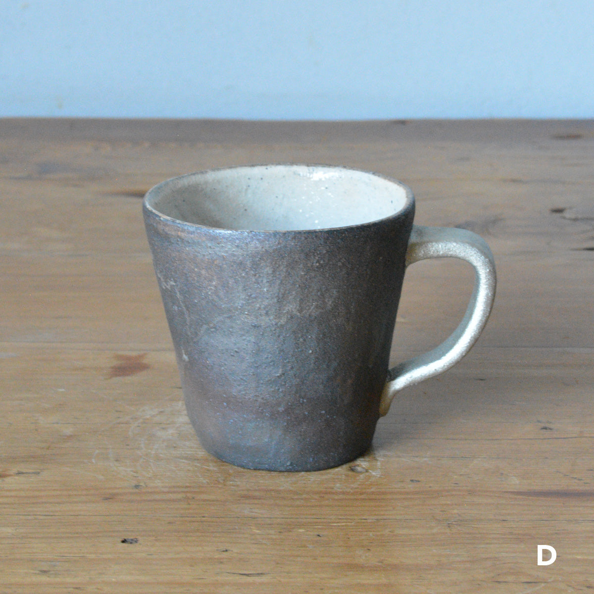 鈴木隆 mug 炭化錫彩