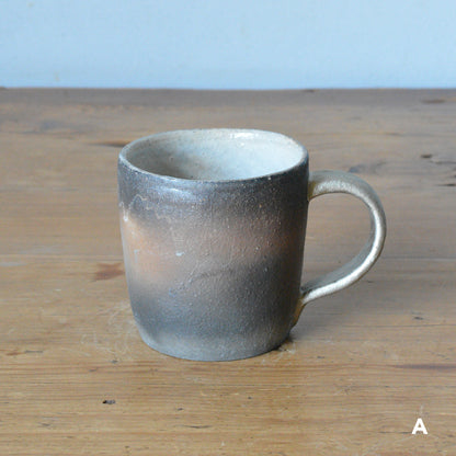 鈴木隆 mug 炭化錫彩