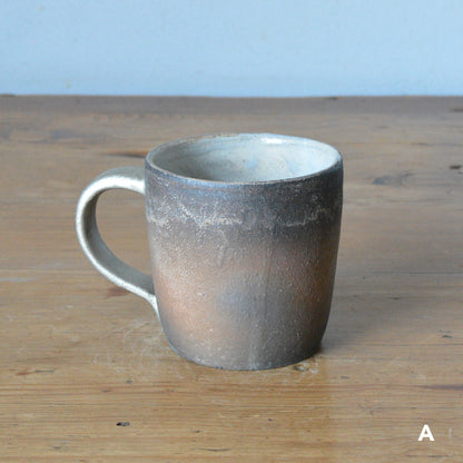 鈴木隆 mug 炭化錫彩