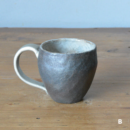 鈴木隆 mug 炭化錫彩