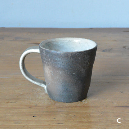 鈴木隆 mug 炭化錫彩