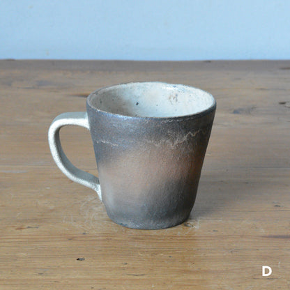 鈴木隆 mug 炭化錫彩